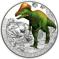 Österreich Super Saurier 3 Euro 2022 Pachycephalosaurus