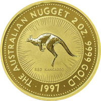 Australien Känguru 1997 2 oz Gold