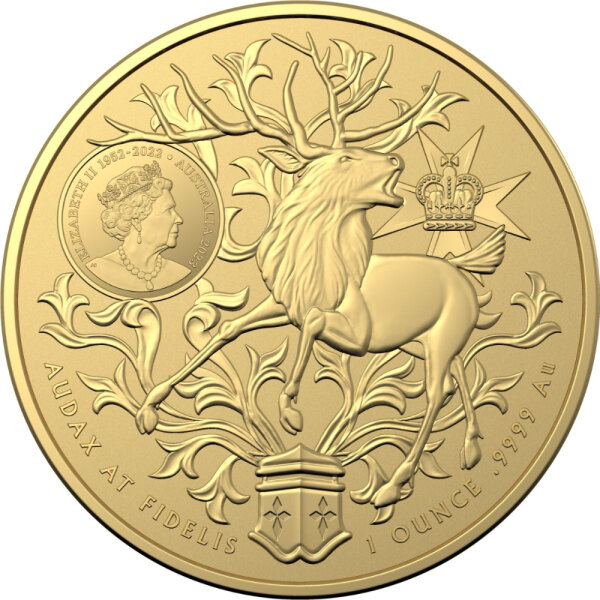 Australien RAM Coat of Arms 2023 1 oz Gold