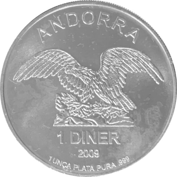 Andorra Eagle div. 1 oz Silber
