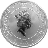 Fiji Taku Schildkröte 2012 5 oz Silber