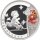 China 10 Yuan 2008 - XXIX. Olympische Sommerspiele 2008 in Peking "Reifenrollen" - 1 oz Silber PP
