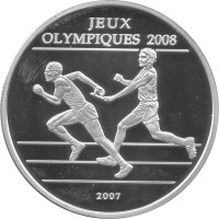 Kongo 1.000 Francs 2007 - XXIX. Olympische Sommerspiele...