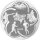 Kasachstan 100 Tenge 2008 Olympiade Beijing Moderner Fünfkampf 1 oz Silber PP