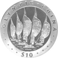 British Virgin Islands 10 Dollars 2008 - XXIX. Olympische...