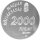 Ungarn 2.000 Forint - 2000 Olympische Sommerspiele Sydney Hammerwurf - Silber PP
