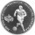 Kroatien 150 Kuna 2006 - XVIII. Fußball WM 2006 in Deutschland "Fußballspieler"- Silber PP
