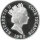 Cook Islands 5 Dollars 1992 - Expeditionsschiff Astrolabe- Silber PP