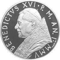 Vatikan 10 Euro 2005 Jahr der Eucharistie - Silber PP