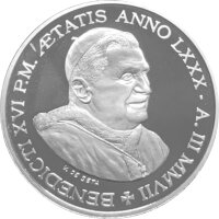 Vatikan 10 Euro 2007 Weltmissionstag - Silber PP