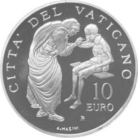 Vatikan 10 Euro 2007 Weltmissionstag - Silber PP