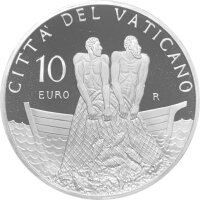 Vatikan 10 Euro 2011 60. Priesterjubiläum von Benedikt XVI - Silber PP