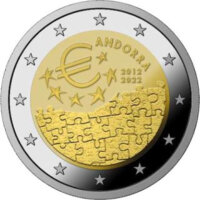 Andorra 2 Euro 2022 "10 Jahre Euroeinführung"