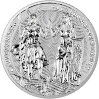 Round The Allegories - Galia & Germania 2023 1 oz Silber
