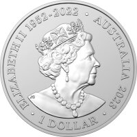 Australien Antarctic Territory 1. Ausgabe RAM Königspinguin | Emperor Penguin 2023 1 oz Silber