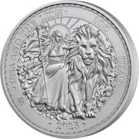 Saint Helena Una & The Lion 2023 1 oz Silber