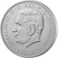 Saint Helena Una & The Lion 2023 1 oz Silber