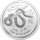 Australien Lunar II 2013 Jahr der Schlange 10 oz Silber