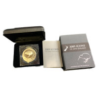 Neuseeland Kiwi 2009 1 oz Silber - Polierte Platte