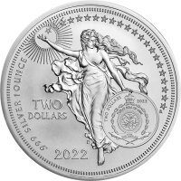 Niue Icons of Inspiration 2022 Isaac Newton - 1 oz Silber
