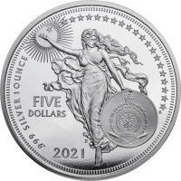 Niue Icons of Inspiration 2021 Leonardo da Vinci 1 oz Silber