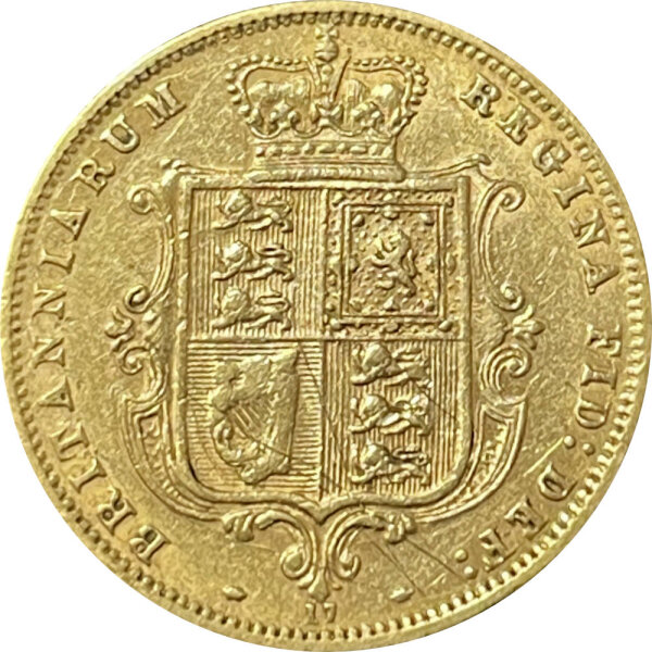 UK 1/2 Pfund Sovereign div. Gold Victoria - Jugend | Wappen