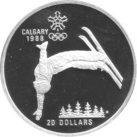 Kanada 20 Dollars 1988 - XV. Olympische Winterspiele 1988...