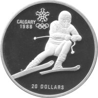 Kanada 20 Dollars 1988 - XV. Olympische Winterspiele 1988...