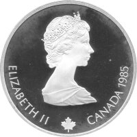 Kanada 20 Dollars 1988 - XV. Olympische Winterspiele 1988 in Calgary "Eisschnelllauf" - Silber PP