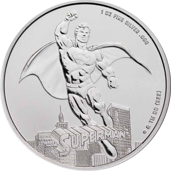 Samoa DC Comics 3. Ausgabe Superman 2023 1 oz Silber