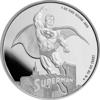 Samoa DC Comics 3. Ausgabe Superman 2023 1 oz Silber PP