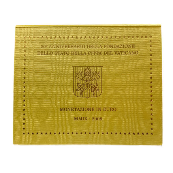 Vatikan Euro Kursmünzensatz 2009