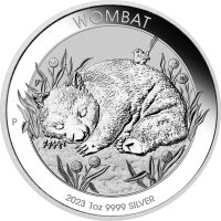 Australien Wombat 3. Ausgabe 2023 1 oz Silber