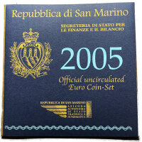 San Marino Euro Kursmünzensatz 2005