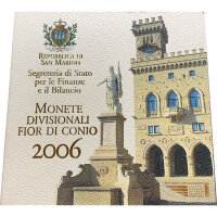 San Marino Euro Kursmünzensatz 2006
