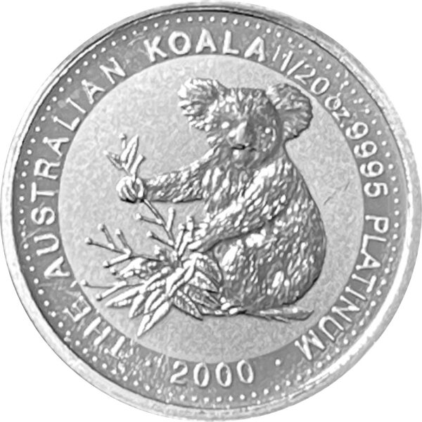 Australien Koala 2000 1/20 oz Platin