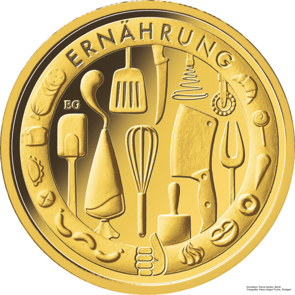 Deutschland 50 Euro Deutsches Handwerk 2023 - F - "Ernährung"