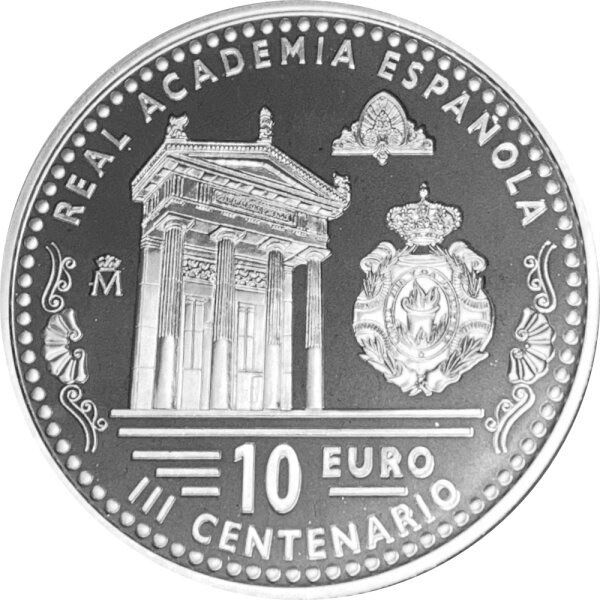Spanien 10 Euro 2014 Königliche Spanische Akademie - Silber PP