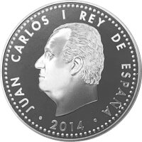 Spanien 10 Euro 2014 Königliche Spanische Akademie - Silber PP