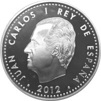 Spanien 10 Euro 2012 Spanische Verfassung - Silber PP