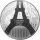 Frankreich 10 Euro 2014 - 125 Jahre Eiffelturm - Silber PP