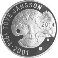 Finnland 20 Euro 2014 Tove Jansson - Silber PP