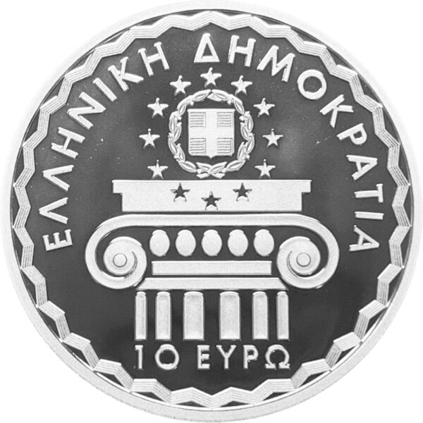 Griechenland 10 Euro 2014 EU-Präsidentschaft - Silber PP