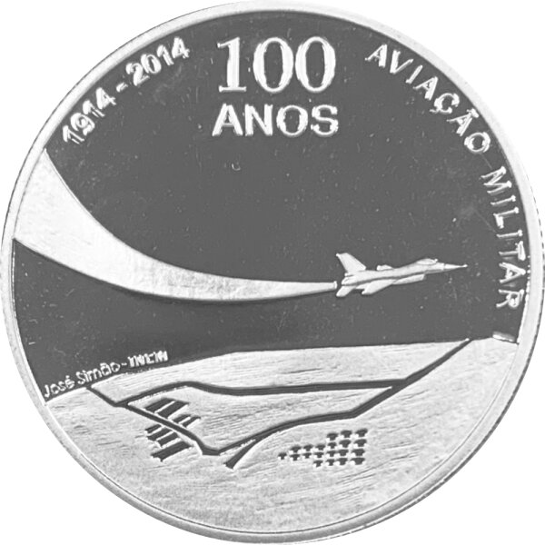 Portugal 2,5 Euro 2014 - 100 Jahre militärische Luftfahrt - Silber PP