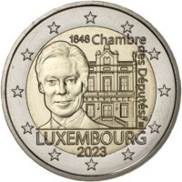 Luxemburg 2 Euro 2023 "Abgeordnetenkammer"