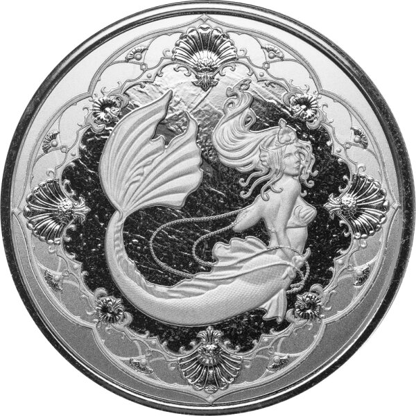 Samoa Mermaid 2022 Princess of the Seas 1 oz Silber