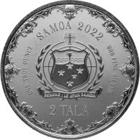 Samoa Mermaid 2022 Princess of the Seas 1 oz Silber