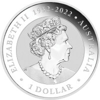 Australien Emu 2023 1 oz Silber | Coloriert