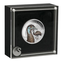 Australien Emu 2023 1 oz Silber | Coloriert