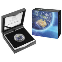 Australien RAM The Earth and Beyond - Erde 2018 1 oz Silber Polierte Platte